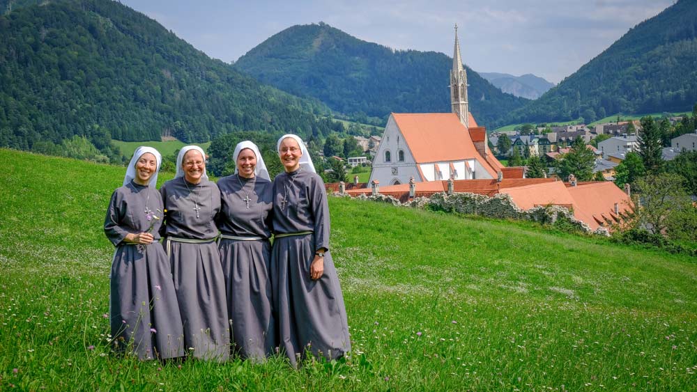 Our mission house setting in Gaming Austria